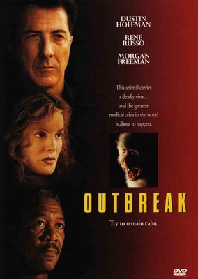 Outbreak (DVD) VG Disc + Snap Case Cover Art - NO CASE
