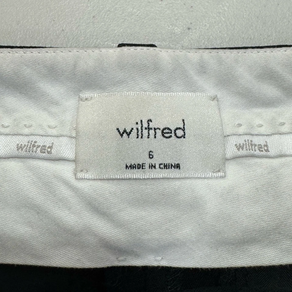Pantalón corto Aritzia Wilfred sin esfuerzo negro talla 6 para mujer Foto 3 de 4