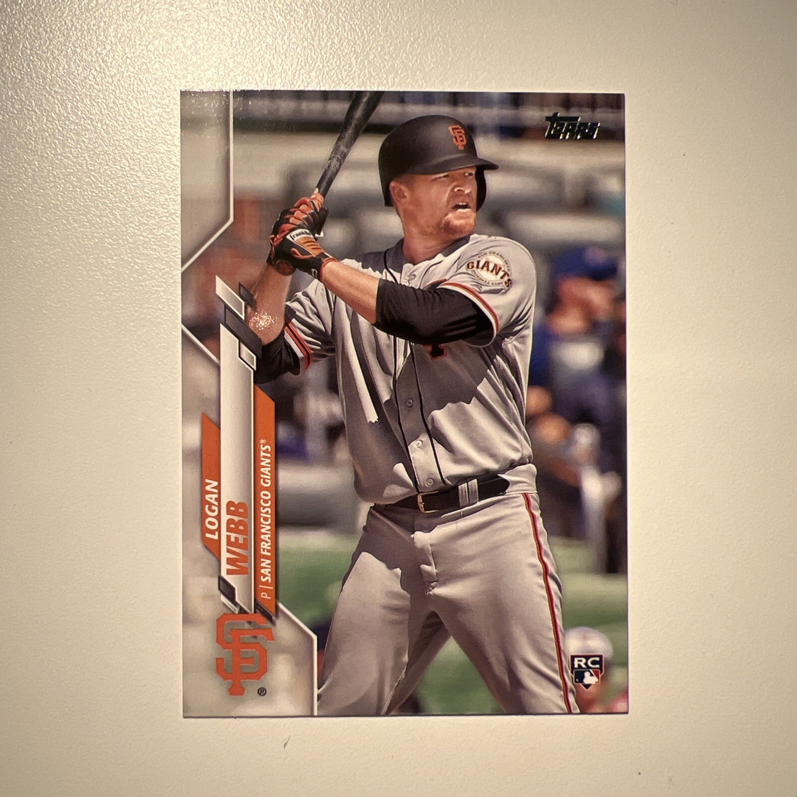 2020 Topps Series 2 Logan Webb #514 Rookie Image Variation SP San Francisco