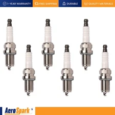 Set of 6 Spark Plugs for 1992-2020 Audi Mercedes-Benz Volkswagen Replace 3923