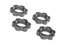 Traxxas 1/6 X-Maxx Monster Truck * Splined Wheel Nuts, Gray * 7758-GRAY