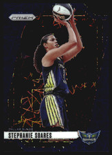 2024 Panini Prizm WNBA Prizms Blue Velocity #47 Stephanie Soares - BSK