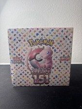 US SELLER Pok mon TCG Sv2a- Japanese 151 Booster Box - Sealed with Shrink