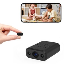 C mara 4K Ultra HD Oculta Esp a M s Peque a Remota Port til WiFi Inal mbrica