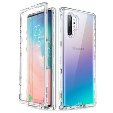 Samsung Galaxy Note 10 Plus 5G Case Clear Shockproof Rugged TPU Bumper Cover