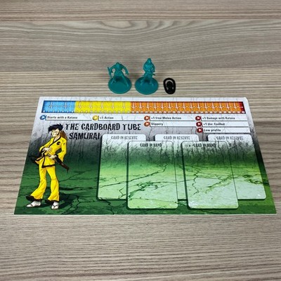 Zombicide The Karton Rohr Samurai Survivor Packung Expansion Cmon Zombies