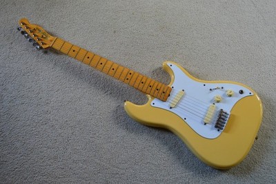 Vintage c. 1983 Fender Bullet 1 electric guitar, USA