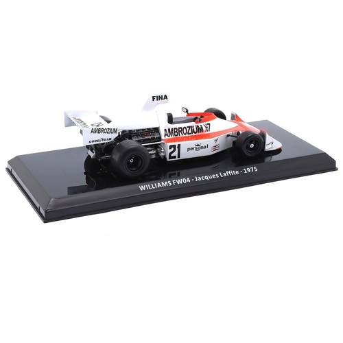 1:24 Williams FW04 Jacques Laffite 1975 F1 Ixo Hachette Diecast BLISTER ARRUGADO - Imagen 1 de 2