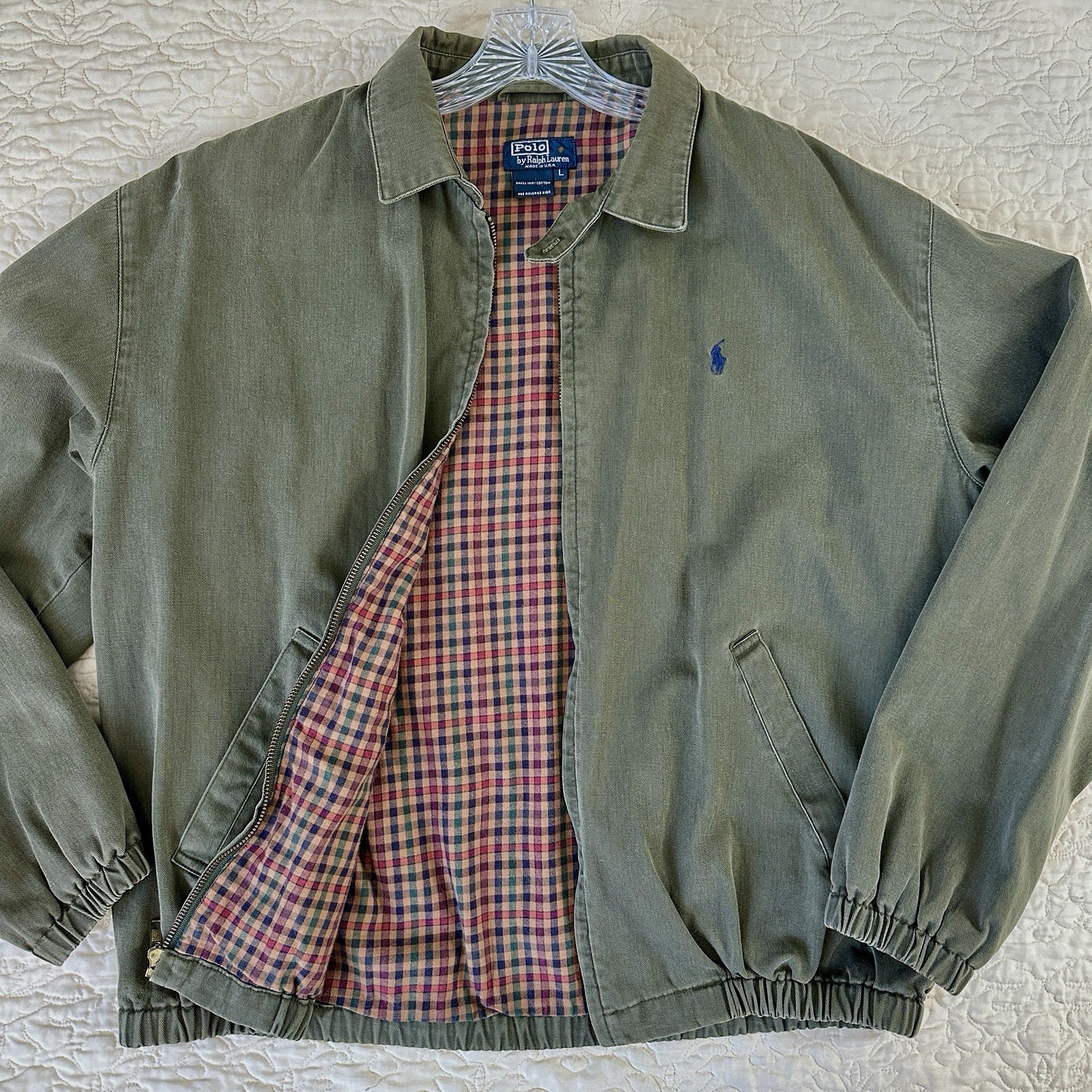 VTG Polo Ralph Lauren Harrington Jacket Men