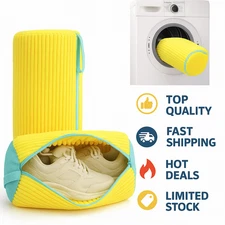 Laundry Shoe Washing Bag Mesh Protector Padded Wash Dry Net for Shoes Machine