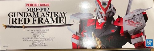 Bandai PG Gundam Astray Red Frame Japan - Picture 2 of 2
