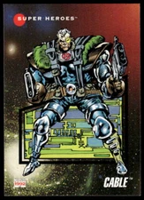 1992 Impel Marvel Universe #50 Cable 30086