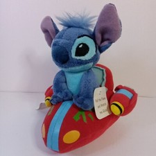 RARE Disney Store Lilo And Stitch MINI 6" Moving Spacecraft Plush Spaceship