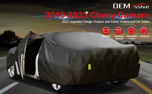 Breathable Dust Proof Polyester Car Cover UV Protection For Chevy Camaro 2023 - 第 8/10 張圖片