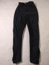 Pikeur Riding Breeches 28L(24.5L) Black Micro Fiber Suede Full Seat Multistretch