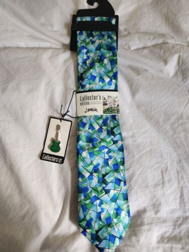 J. Garcia Tie collectors Edition With Guitar Pin - Picture 1 of 6