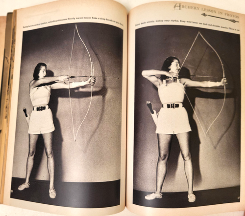 1960 Vintage Illustrated Archery Handbook by Edmund H. Burke - Bow & Arrow - Picture 13 of 18