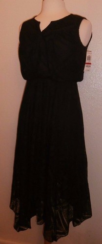 STYLE & CO Black women's dress US Size XS Extra Small NWT