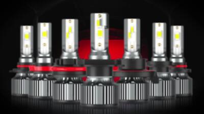 4X H9+H11 LED Headlight Super White Motorcycle for Kawasaki ZX-10R