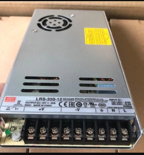 Fuente de alimentación conmutada MEAN WELL LRS-350-12 348W 12V@29A - 1 salida - ENVÍO GRATUITO Foto 2 de 2