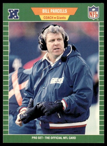 Bill Parcells #293 1989 Pro Set card
