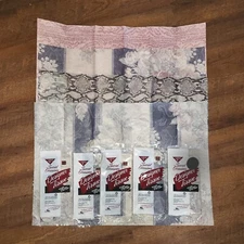 Lot of 5 VTG NOS Tissue Paper Sets Florals Snakeskin SPECIAL OCCASIONS Crafting