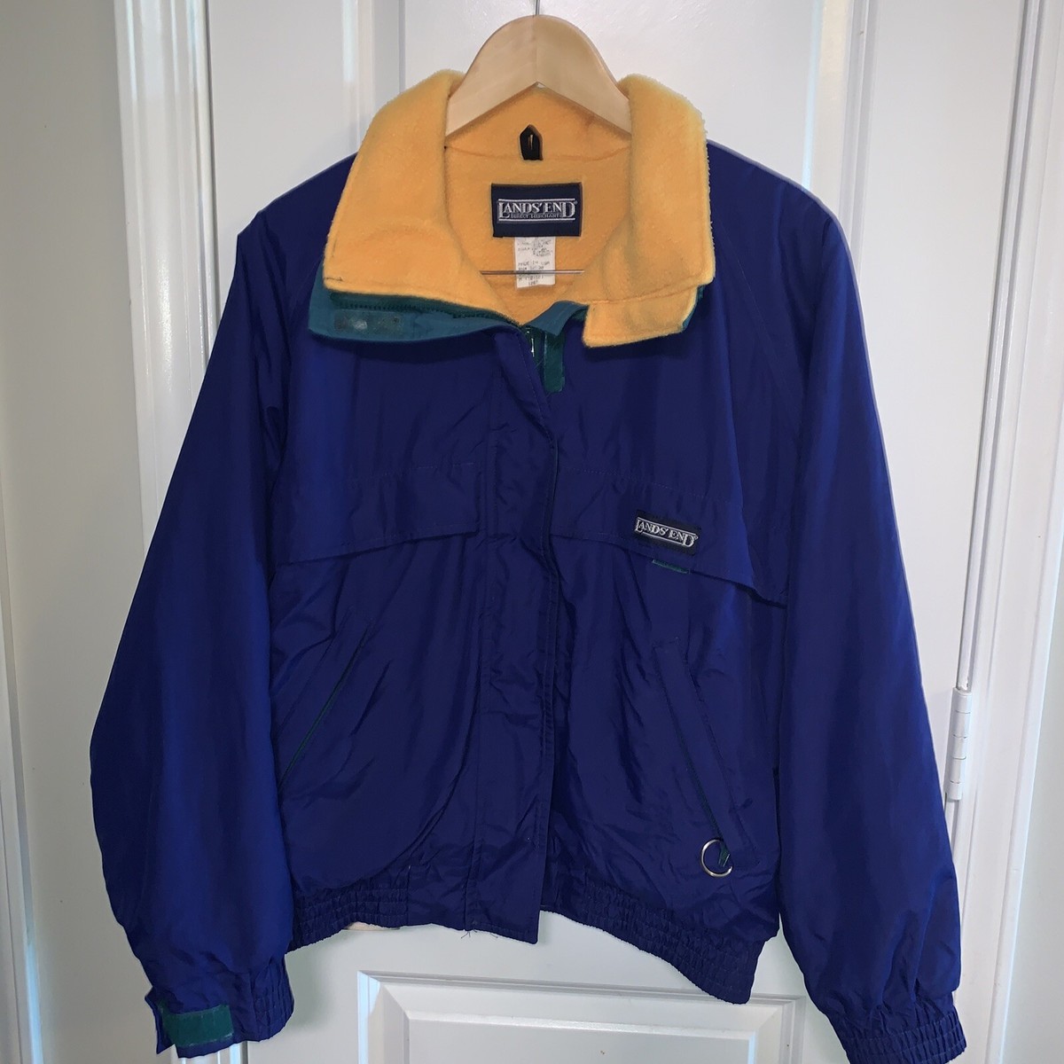 Vintage 90s LANDS' END Nylon Shell Jacket ULTREX Burlington Vintage 90s LANDS' END Nylon Shell Jacket ULTREX Burlington