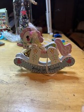 Personalized Babys First Christmas Ornament Elephant w/ Bell Holiday-
