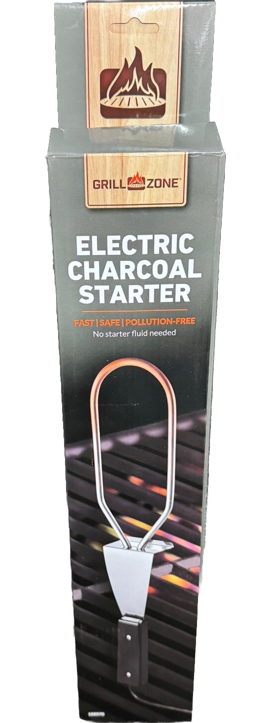 CS600 ELECTRIC CHARCOAL GRILL BBQ FIREPIT SMOKER STARTER MR BAR B Q 600W LIGHTER