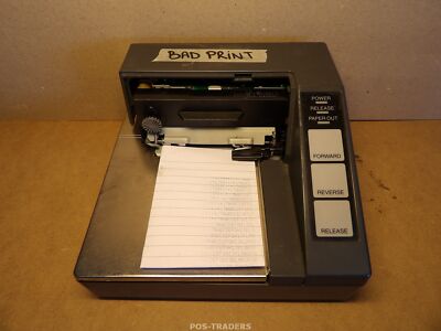 Epson TM-U295 M66SA Slip Receipt Printer 7-Pin Dot Matrix - BAD PRINT / NO COVER