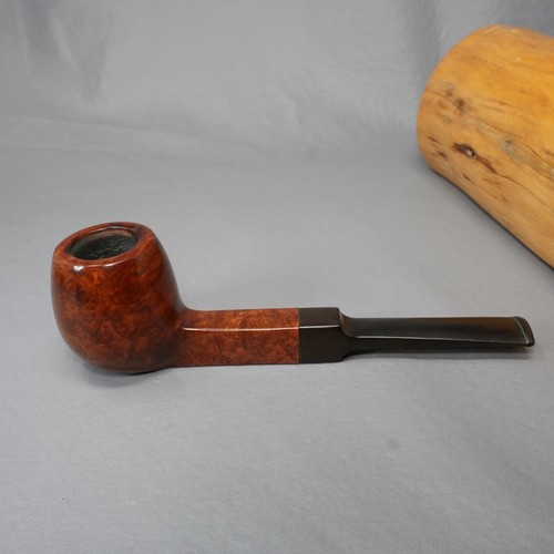 Gobi (Hobi?) Square Shank Smooth Billiard Sitter Estate Briar Tobacco Pipe - Picture 10 of 15