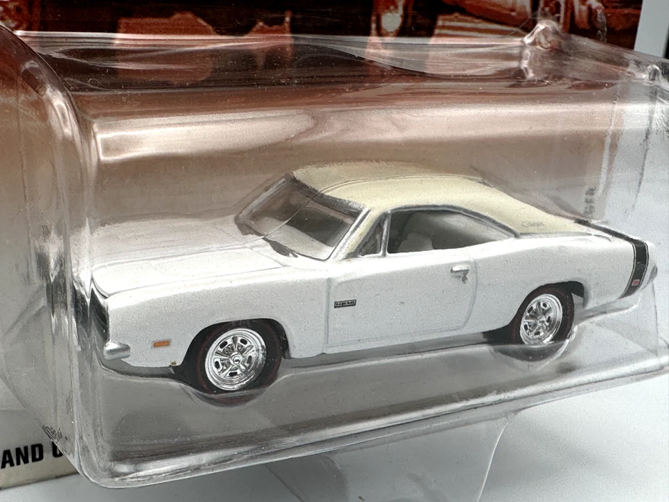 JOHNNY WHITE LIGHTNING MOPAR OR NO CAR 1969 DODGE CHARGER, 1:64, NIB - Image 3 of 4