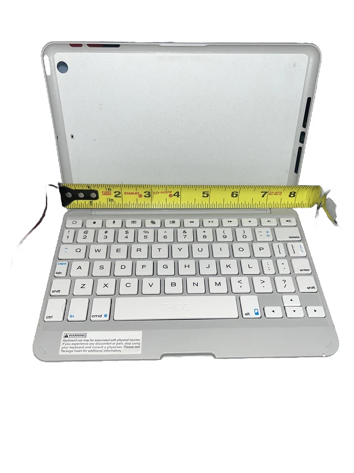 FUNDA ZAGG IPAD MINI con bisagras con teclado Bluetooth Foto 4 de 4