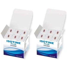 12 x Isotine Plus Eye Drops Pure Herbal 100% Genuine For Immature Cataract 10ml