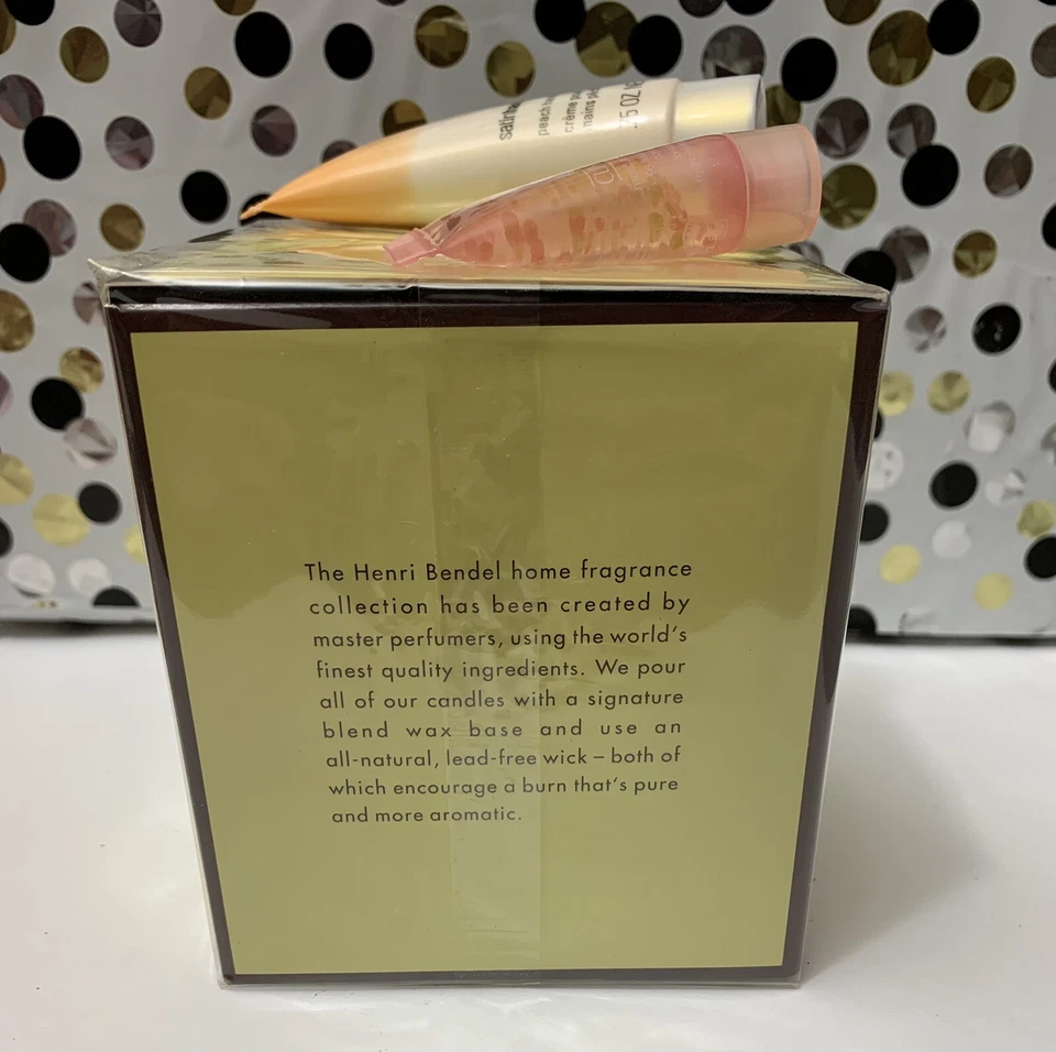 Henri Bendel ❤️ лимонная 🍋 ароматизированная свеча из вербены 9,4 унции и бесплатная доставка Mary Kay & Clinique - Изображение 2 из 4