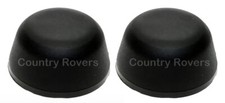 LAND ROVER DEFENDER 90/110/130 RUBBER HUB CAP CENTRE CAP - PAIR - FTC5414