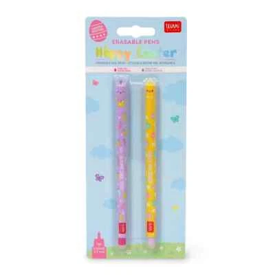 Legami - Set 2 Penne Cancellabili - Pasqua - Limited Edition -