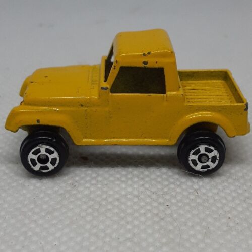 Tootsietoy Jeep Truck Yellow Made In United States - Picture 2 of 8