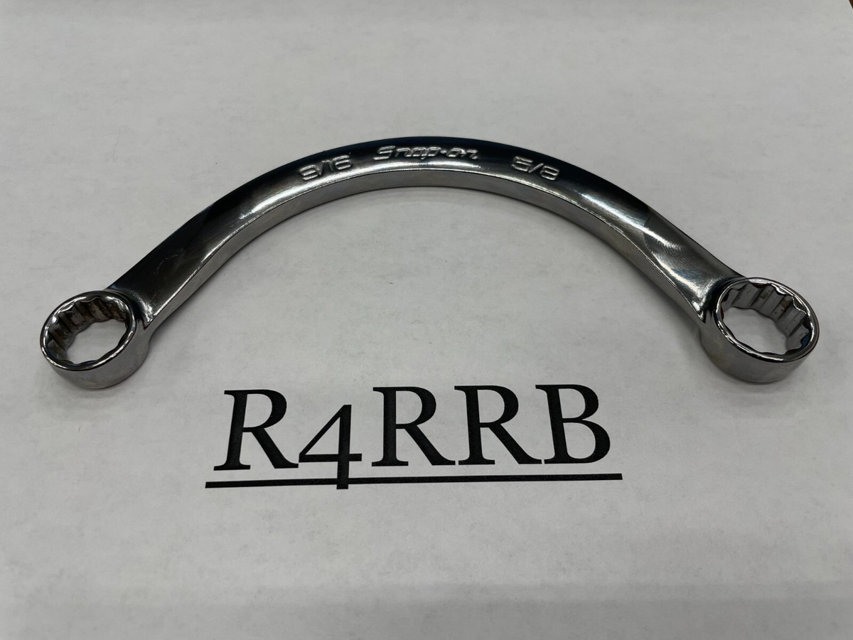 9/16 ponta様① 5台 Vintage SNAP ON 9/16 x 5/8 Offset Double Box End Wrench