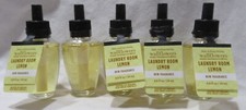 Bath  Body Works Wallflower Fragrance Refill Bulb Lot of 5 LAUNDRY ROOM LEMON