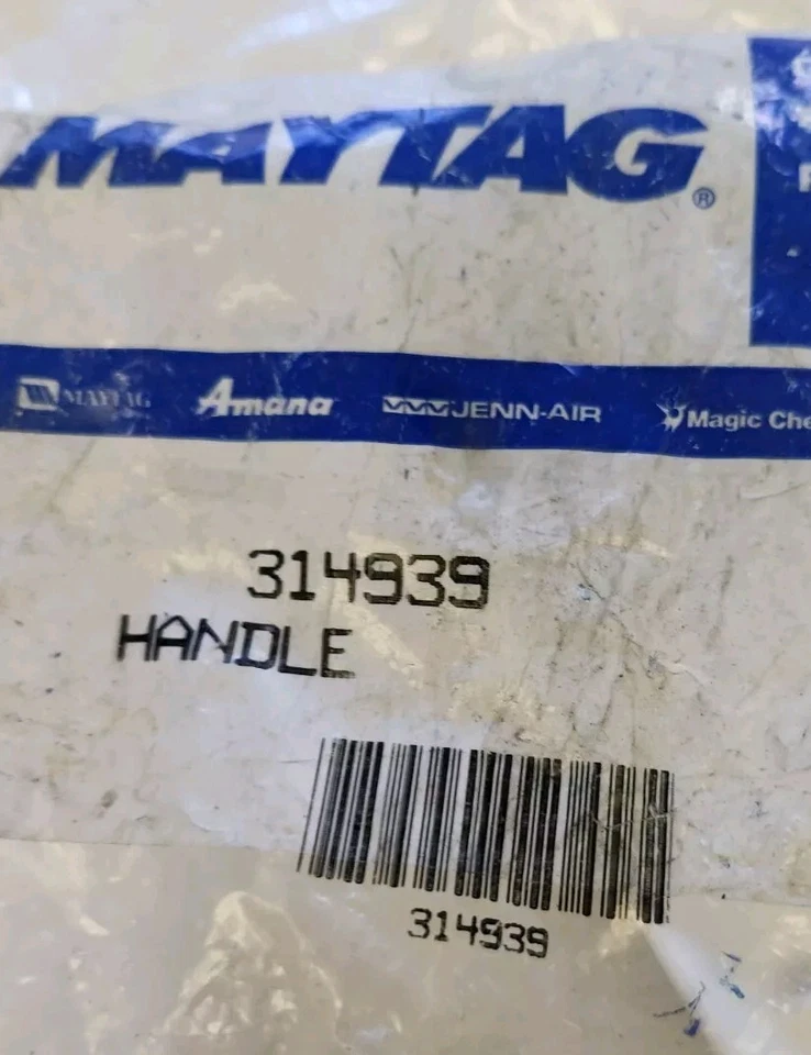 Mango de secadora Maytag 314939 OEM, WP314939 Foto 2 de 2