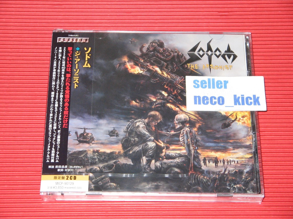6WT SODOM THE ARSONIST 2025 JAPAN 2 CD EDITION | eBay
