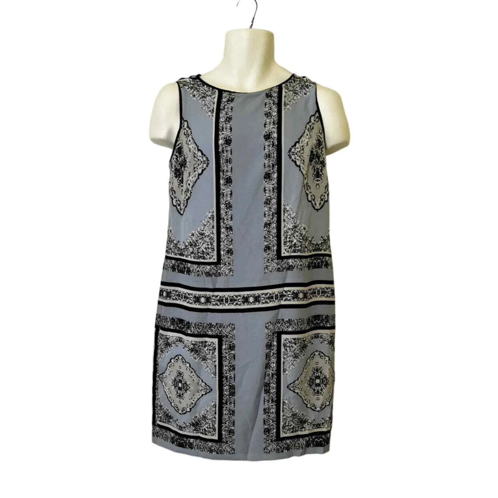 VETEMENTS 161101 Abito Filosofia Blu 8 Medium Donna Repubblica Abbigliamento Senza Maniche