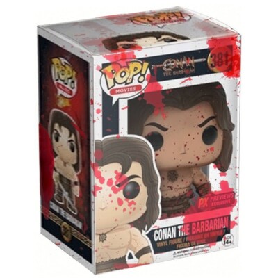 EVORETRO Funko Pop 4 Inch Blood Splatter PET Protector 0.40MM Clear Case 10 Pack
