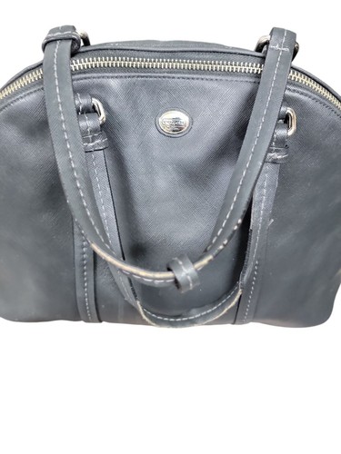 Coach Peyton Hand Bag 2013 Leather Domed Satchel Purse Crossbody Missing Strap - Picture 8 of 19