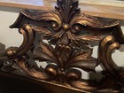 Guilted Cast, Antique 1940’s, Gesso, Hand Crafted Karges, Headboard, Furniture R — photo 6
