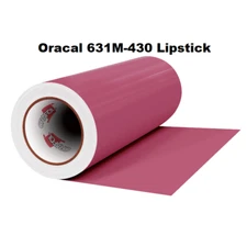 24" x 40 Yds Oracal 631 Matte LIPSTICK 430 Adhesive Vinyl Graphic Cutting