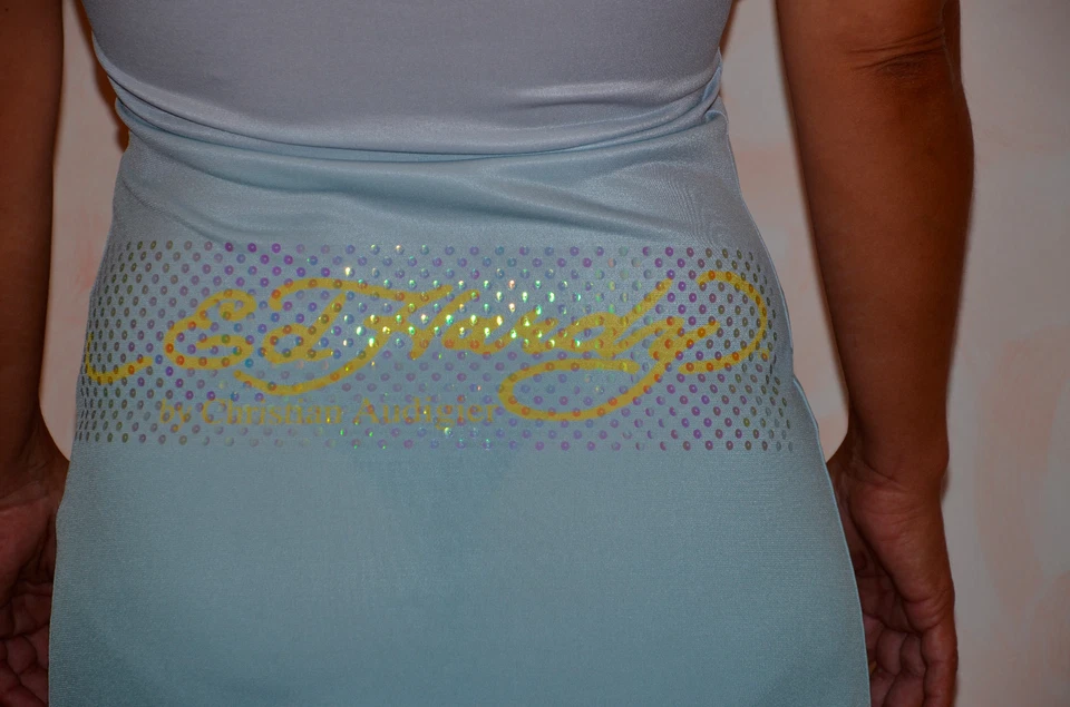 Bonito Vestido Estrás ED HARDY ## Hallyday Fish Talla M Nueva Etiqueta Valor - Imagen 3 de 3