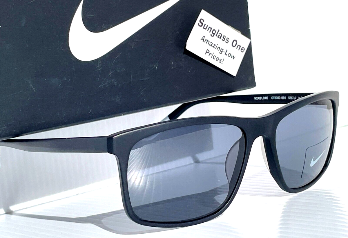 その他 n NEW Nike LORE Matte Black Frame Dark Grey lens Sunglass CT8080 010