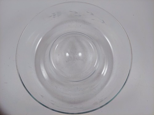 Vintage Princess House Heritage Crystal Large Chip & Dip Bowl #401, New in Box - Picture 4 of 7